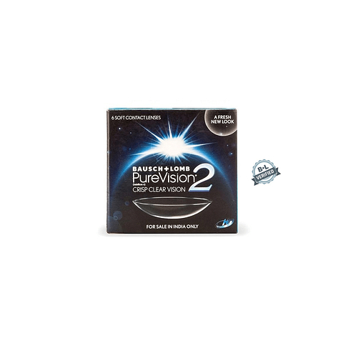 Bausch Lomb PureVision 2 HD Contact Lenses 6 Lens Per Box