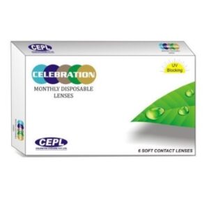 Celebration Clear Monthly Disposable lenses Monthly (6 lens/box)