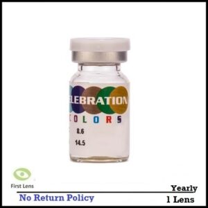 CELEBRATION COLORS | Yearly Color Contact Lens (1 Lens Per Bottle)
