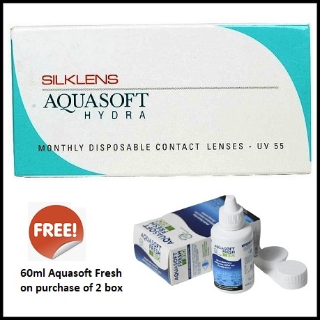 SilkLens Aquasoft Hydra Monthly (6 Lens/box)