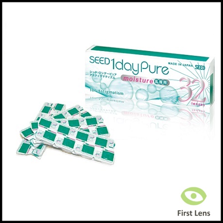 SEED 1-Day Pure Astigmatism (32 lens/box)