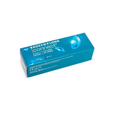 Bausch Lomb Iconnect Daily Disposable Contact Lenses 30 Lens Box