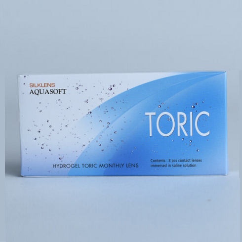 Silklens Aquasoft Silcone Toric Monthly (3 Lens/Box)