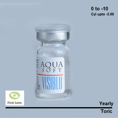 4 Silklens Aquasoft Toric Yearly (1 Lens/Box)