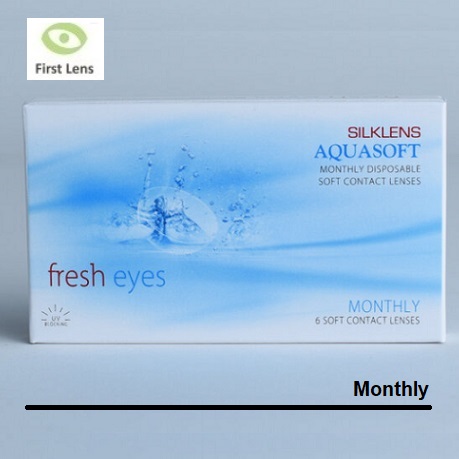5 Silklens Aquasoft Fresh Eyes Monthly (6 Lens/Box)