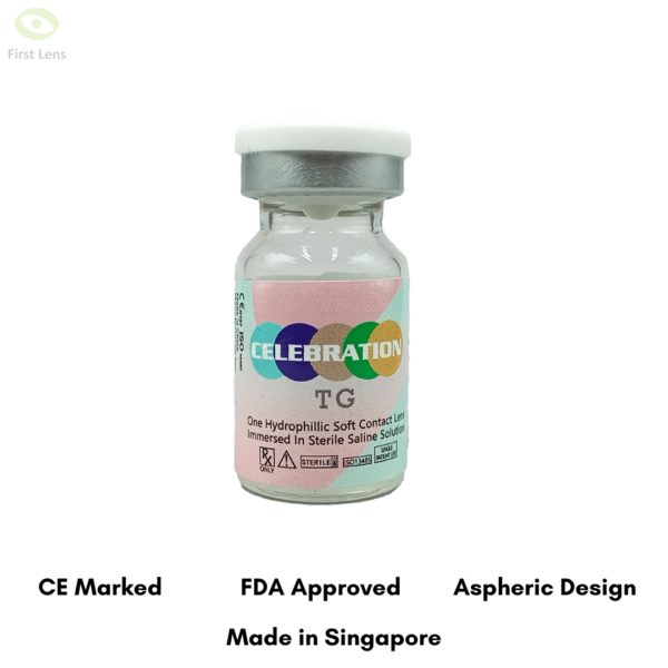 Celebration Clear 38 Yearly Toric (1 Lens Per Bottle)