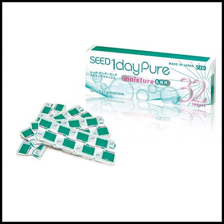 SEED 1-Day Pure Astigmatism (32 lens/box)